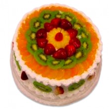 1Kg Eggless Fresh Fruit cake