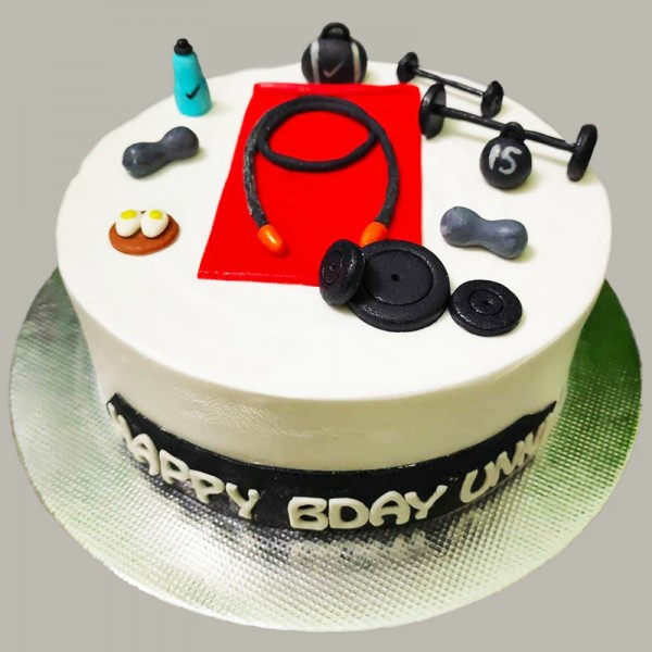 1 KG GYM Fondant Cake