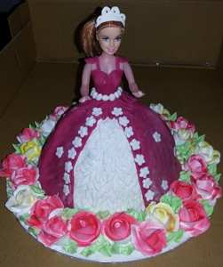 Fondant Doll Cake