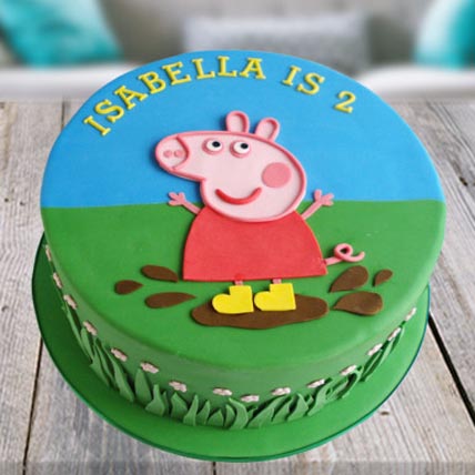 1KG Peppa Pig Designer Cake