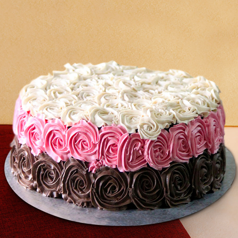 1kg Rose Cake