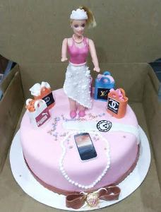 Customize Fondant cake1