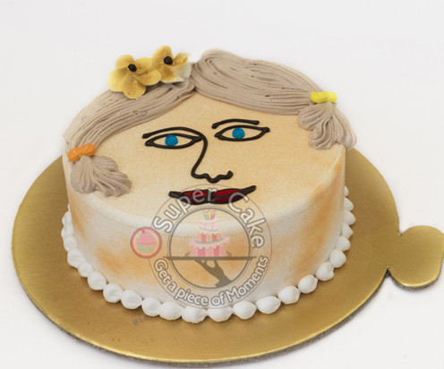 500g Baby Face Cake