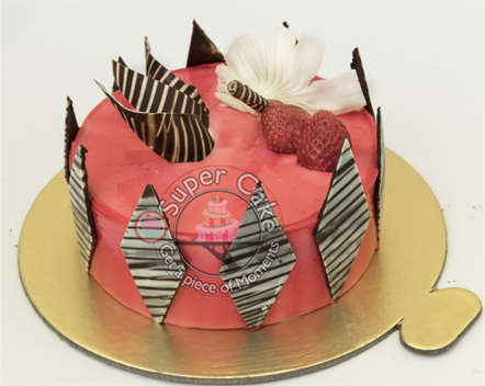 500g Strawberry Cake