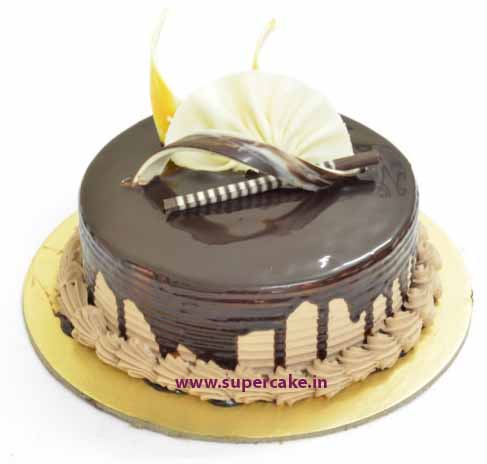 500g light chocolate cake