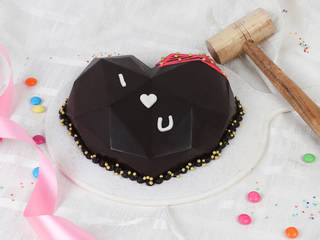 Choco Gems Pinata Cake