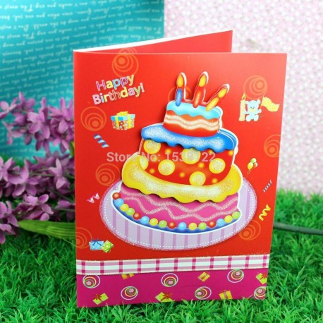 Birthday greeting card