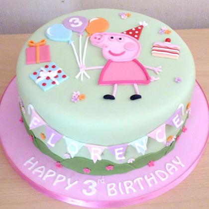 2 kG Peppa Pig girl Cake